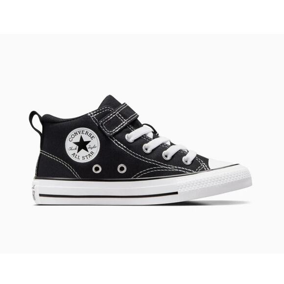 Converse Kids Black Chuck Taylor All Star Malden Street Canvas Shoes Size 13 - Picture 13 of 13